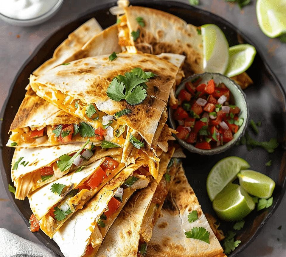 Mexican Salsa Loaded Quesadilla Cheesy, Spicy, Perfectly Messy