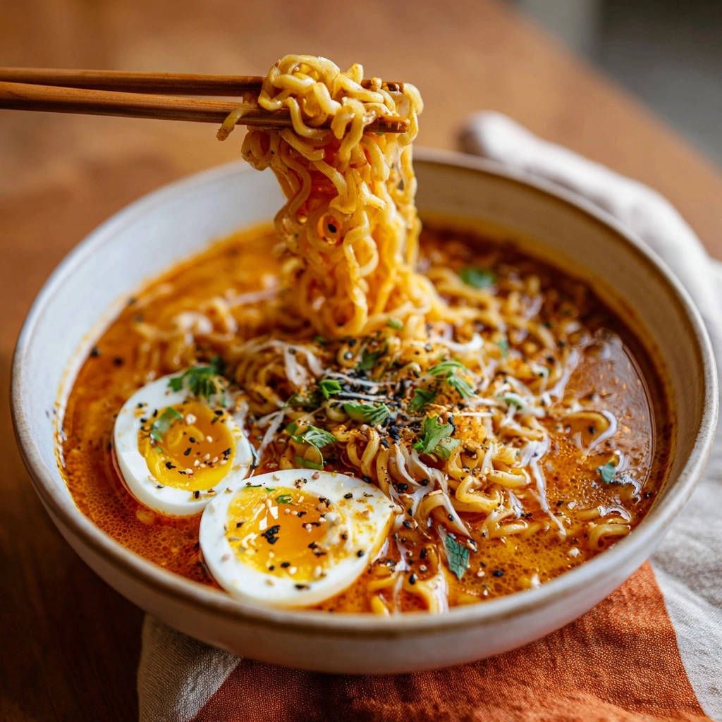 Korean Chilli Oil Ramen Bold, Fiery &amp; Slurp-Worthy