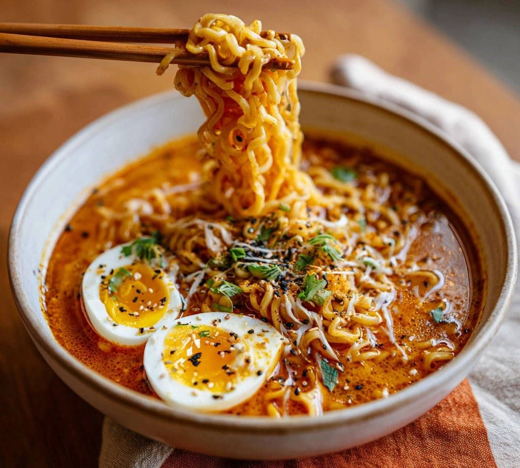 Korean Chilli Oil Ramen Bold, Fiery &amp; Slurp-Worthy