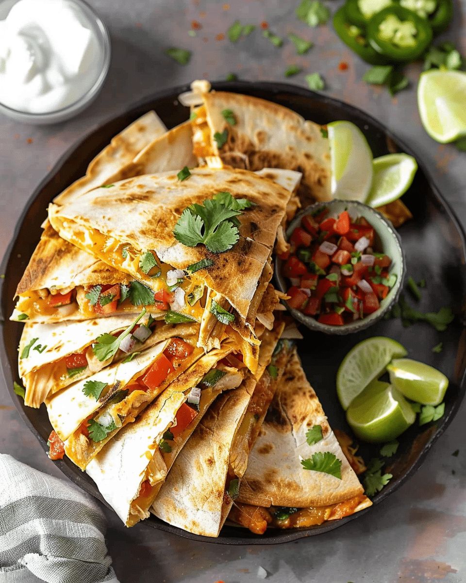 Mexican Salsa Loaded Quesadilla — Cheesy, Spicy, Perfectly Messy!