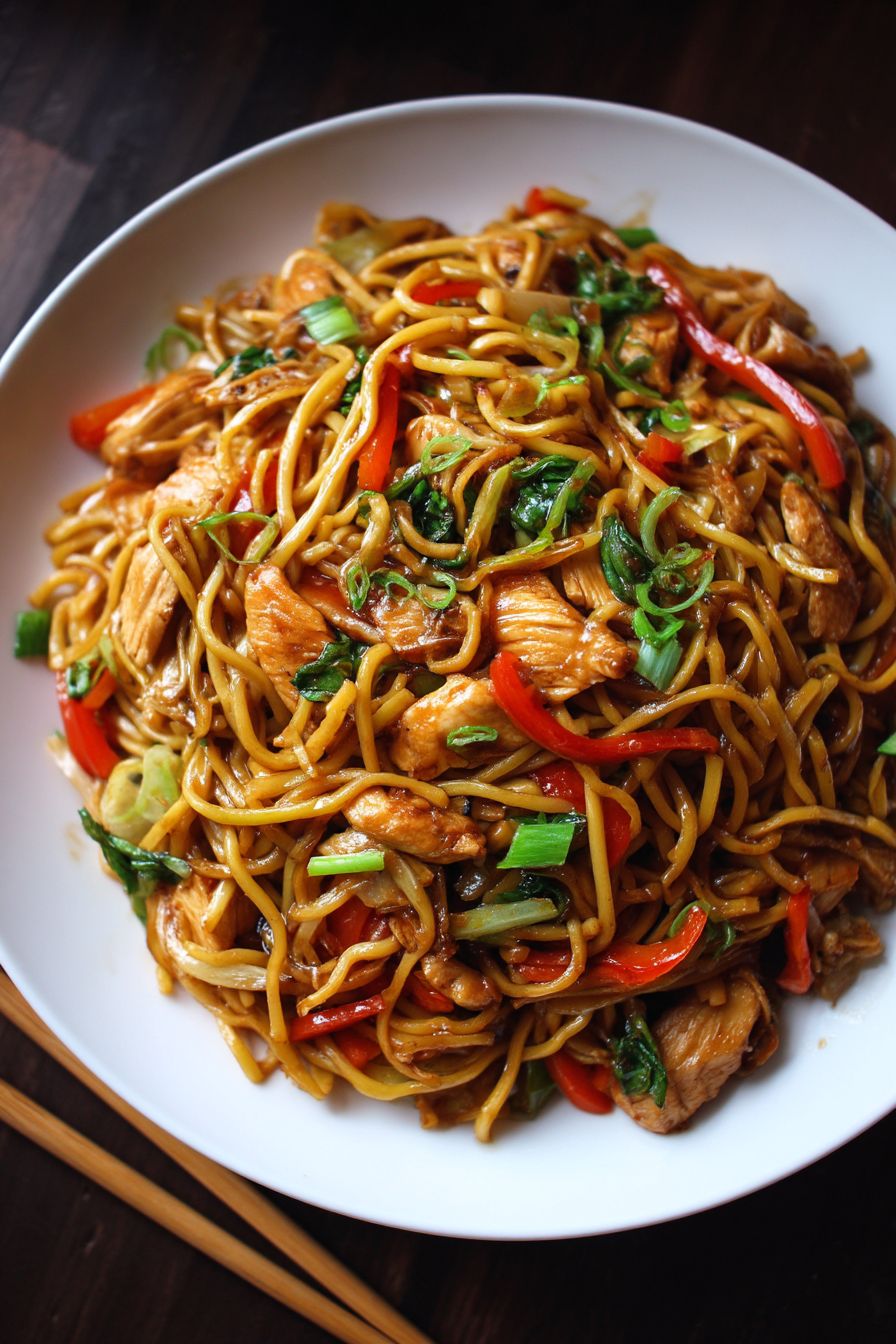 Hong Kong Hustle Street-Style Chow - Smoky, Saucy &amp; Full of Wok Magic!