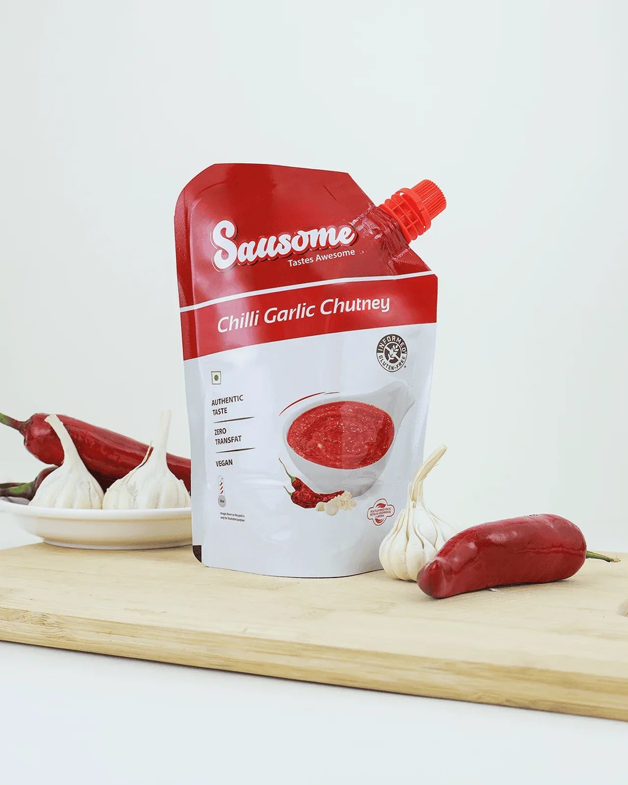 Chilli_Garlic_Chutney - Sausome