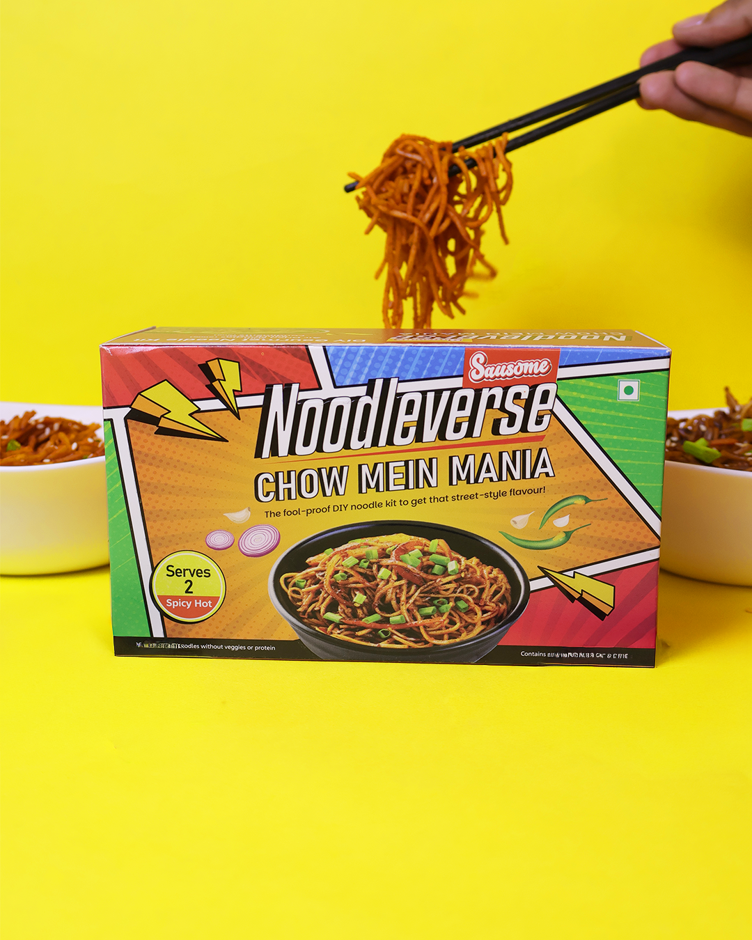 Chow Mein – Classic Indo-Chinese DIY Gourmet Noodle Kit | Chinese Flavour