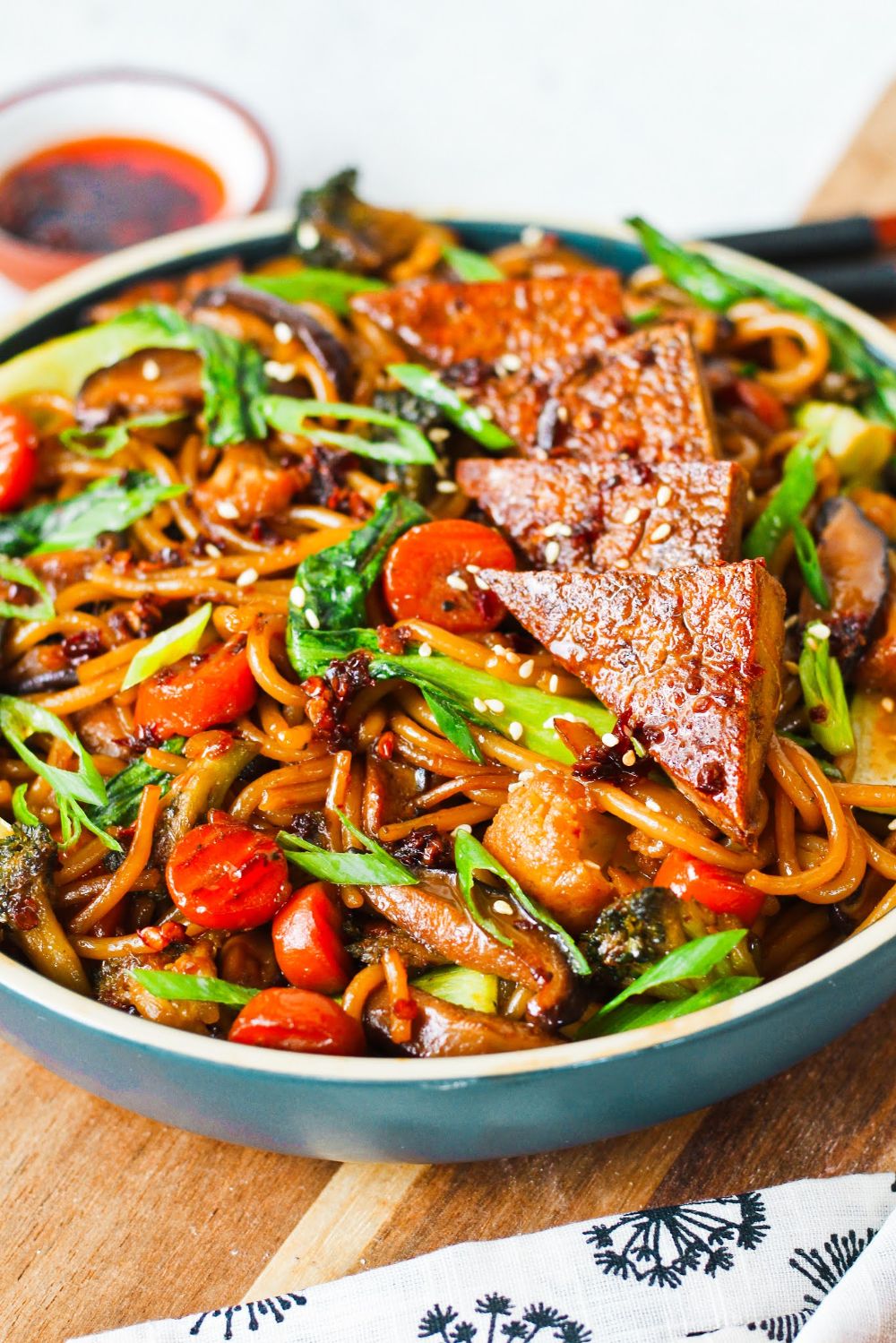 Thai Chilli Oil Veggie Noodles