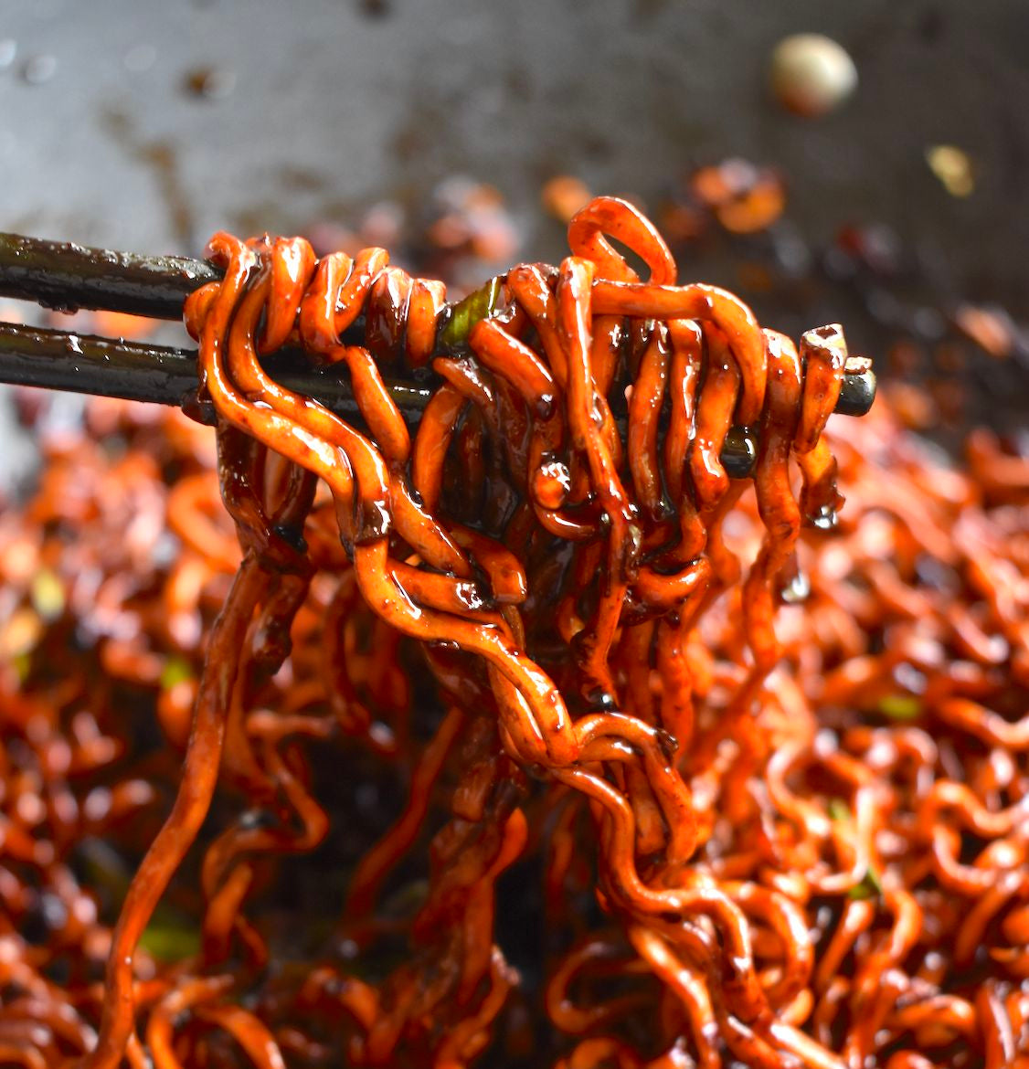Spicy Korean Street Noodles — Fiery, Saucy &amp; Full of Kick!
