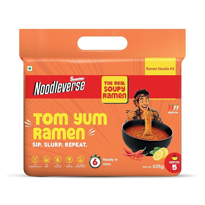 Tom Yum Ramen Noodles